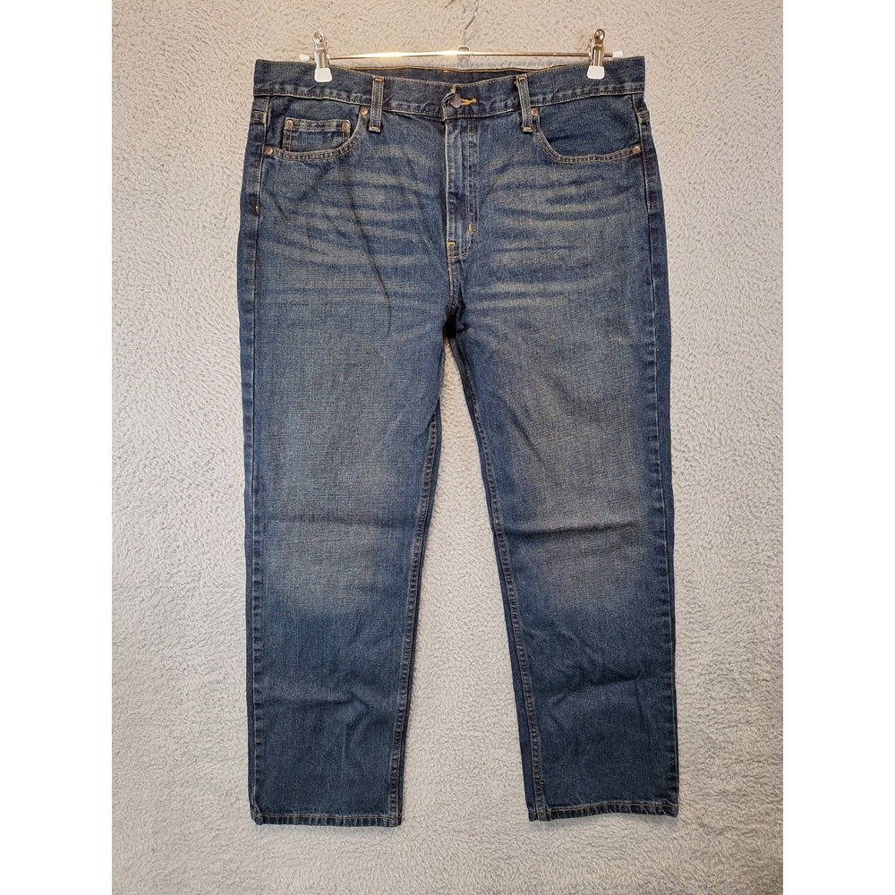 Faded Glory Jeans Mens Size 38x30 Blue 100% Cotton Denim Streetwear Casual